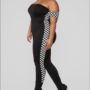 Checkered Jumpsuit